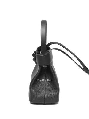 Hermes Black Togo Calfskin Medor Bag