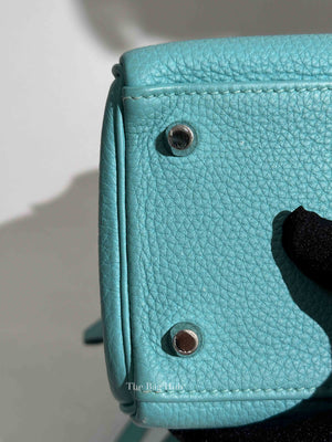 Hermes Tiffany Blue (Blue Atoll) Togo Kelly 28 Handbag PHW