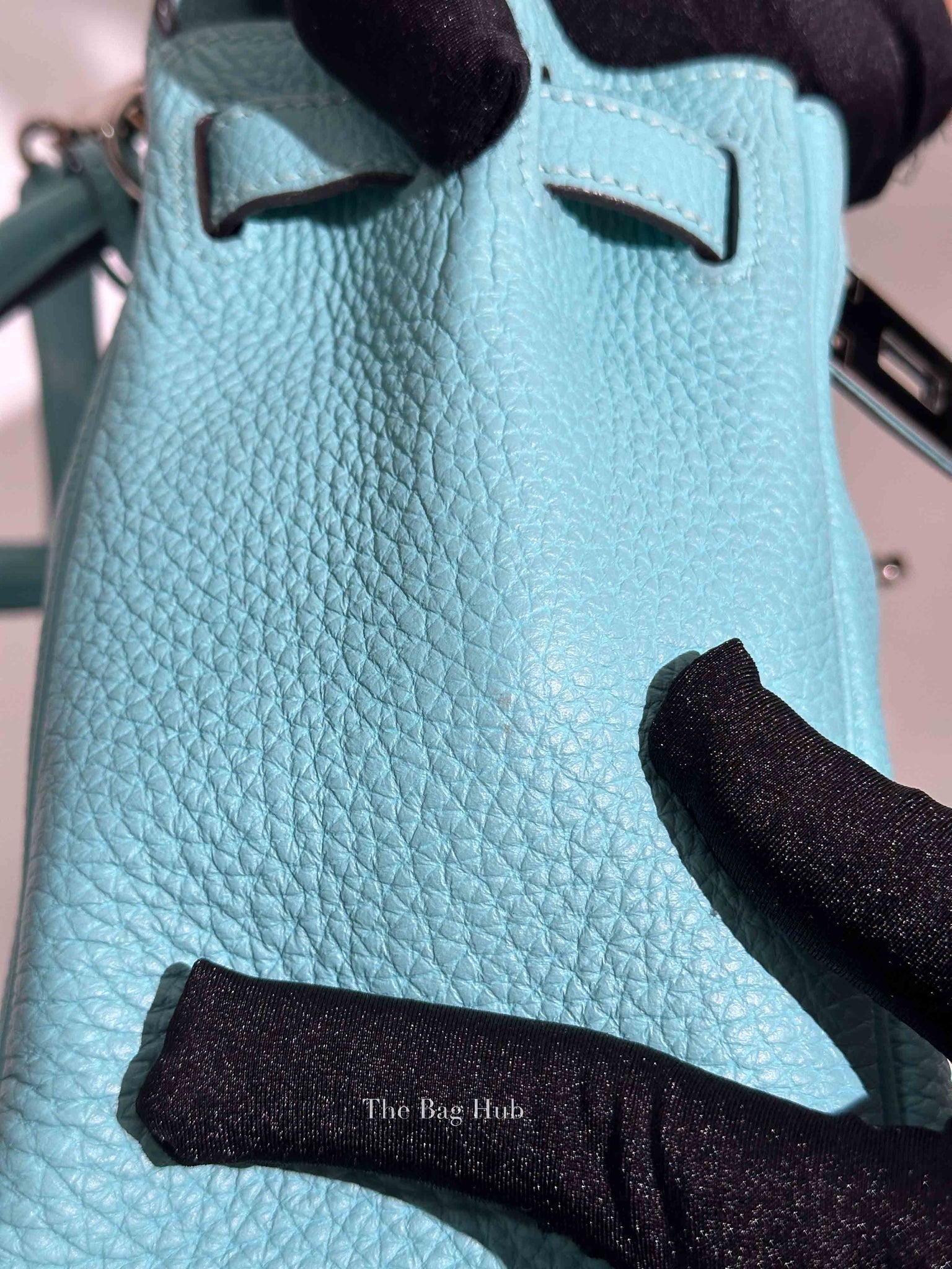 Hermes Tiffany Blue (Blue Atoll) Togo Kelly 28 Handbag PHW