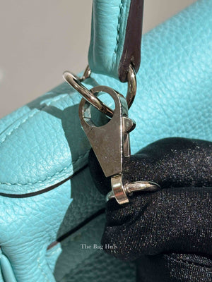 Hermes Tiffany Blue (Blue Atoll) Togo Kelly 28 Handbag PHW
