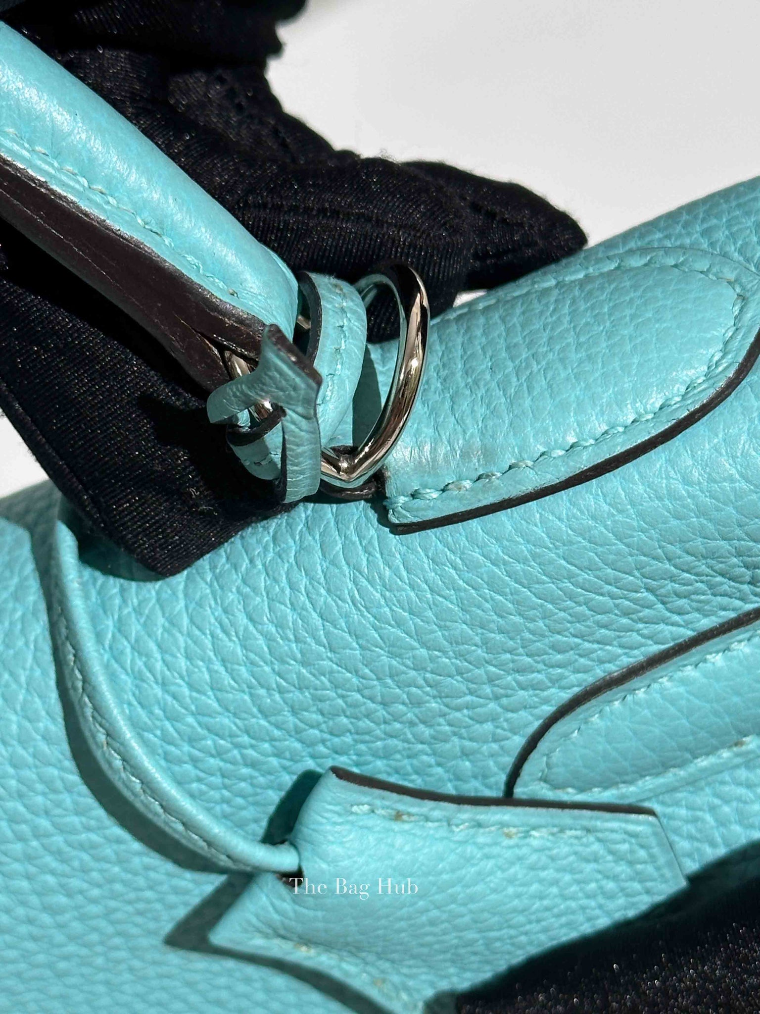 Hermes Tiffany Blue (Blue Atoll) Togo Kelly 28 Handbag PHW
