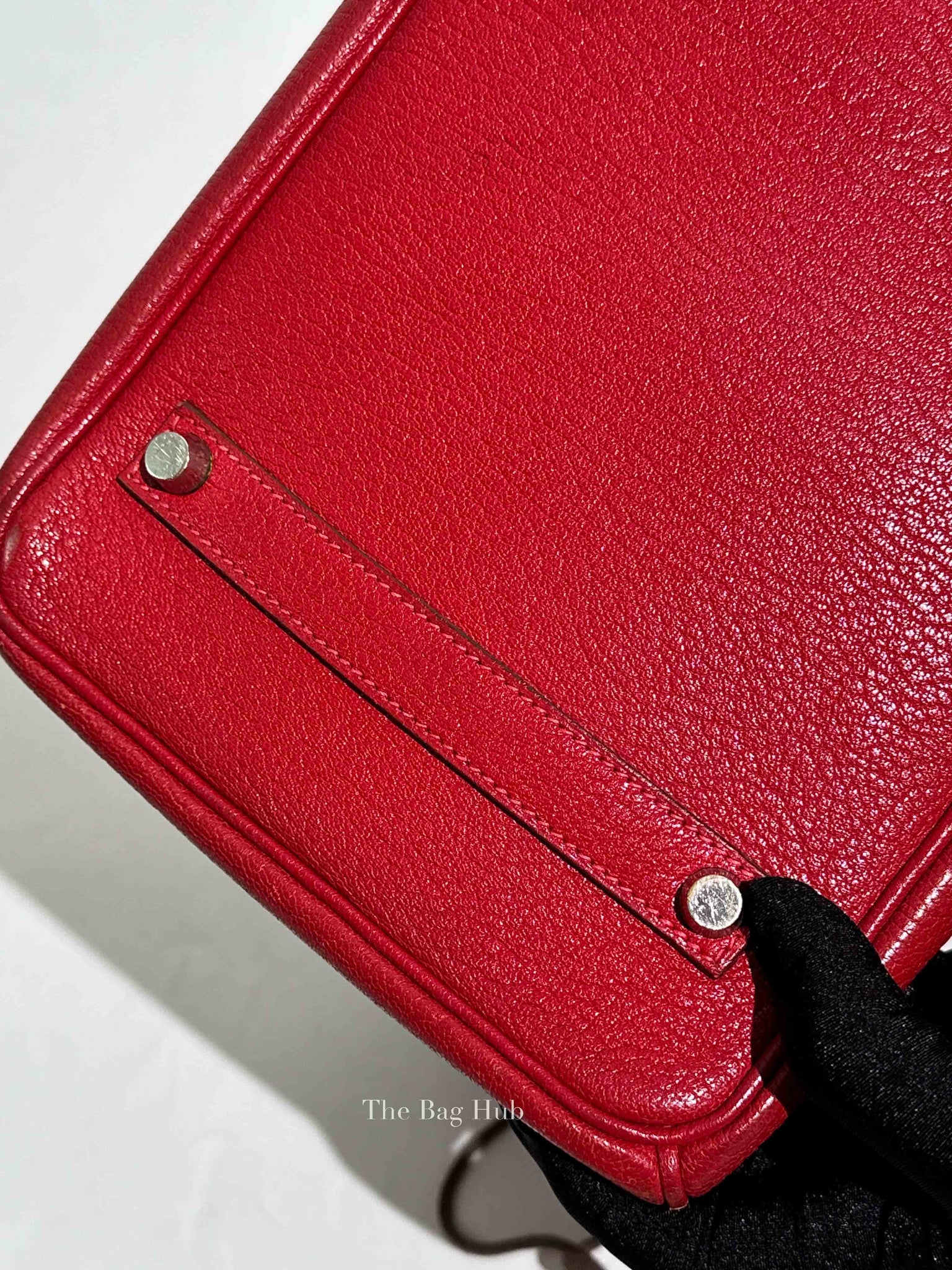 Hermes Rubis Leather Birkin 35 Bag