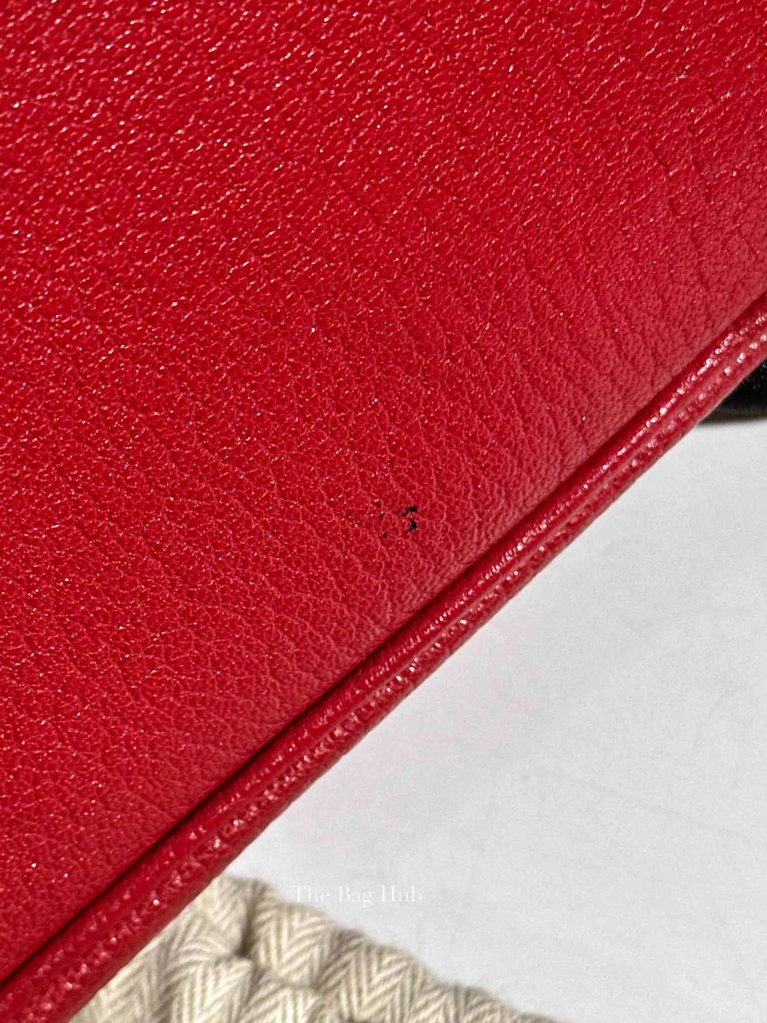 Hermes Rubis Leather Birkin 35 Bag