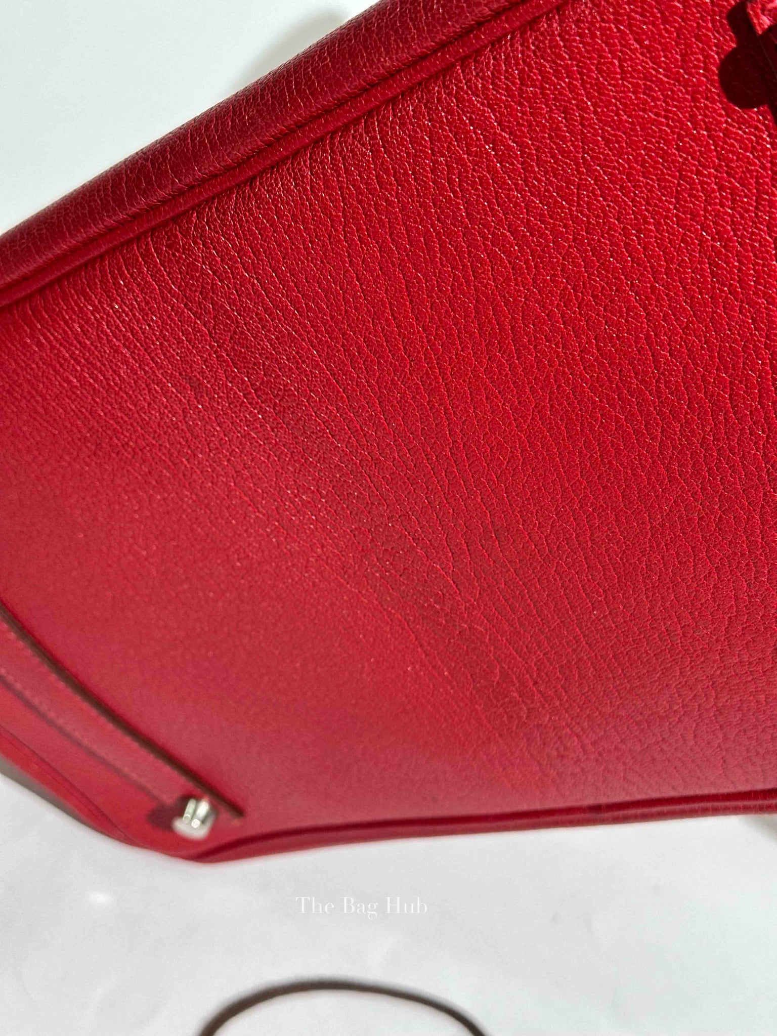 Hermes Rubis Leather Birkin 35 Bag