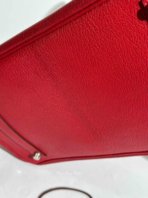 Hermes Rubis Leather Birkin 35 Bag