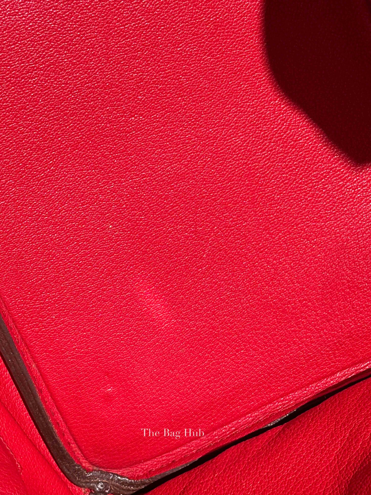 Hermes Rubis Leather Birkin 35 Bag