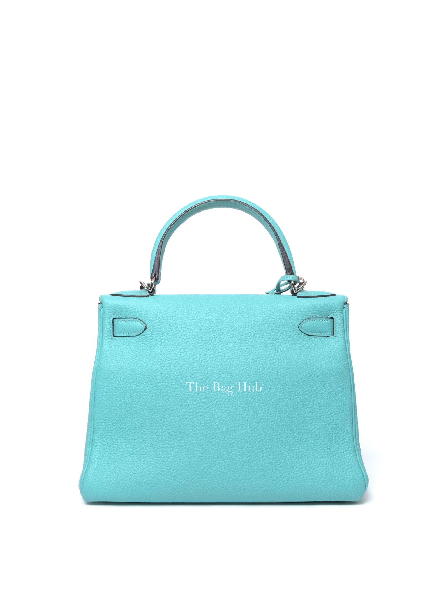 Hermes Tiffany Blue (Blue Atoll) Togo Kelly 28 Handbag PHW
