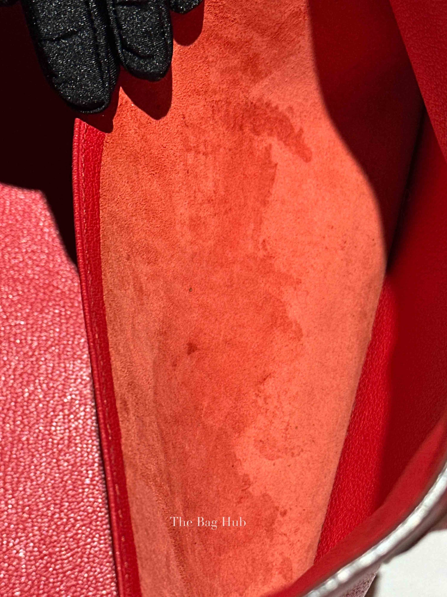 Hermes Rubis Leather Birkin 35 Bag