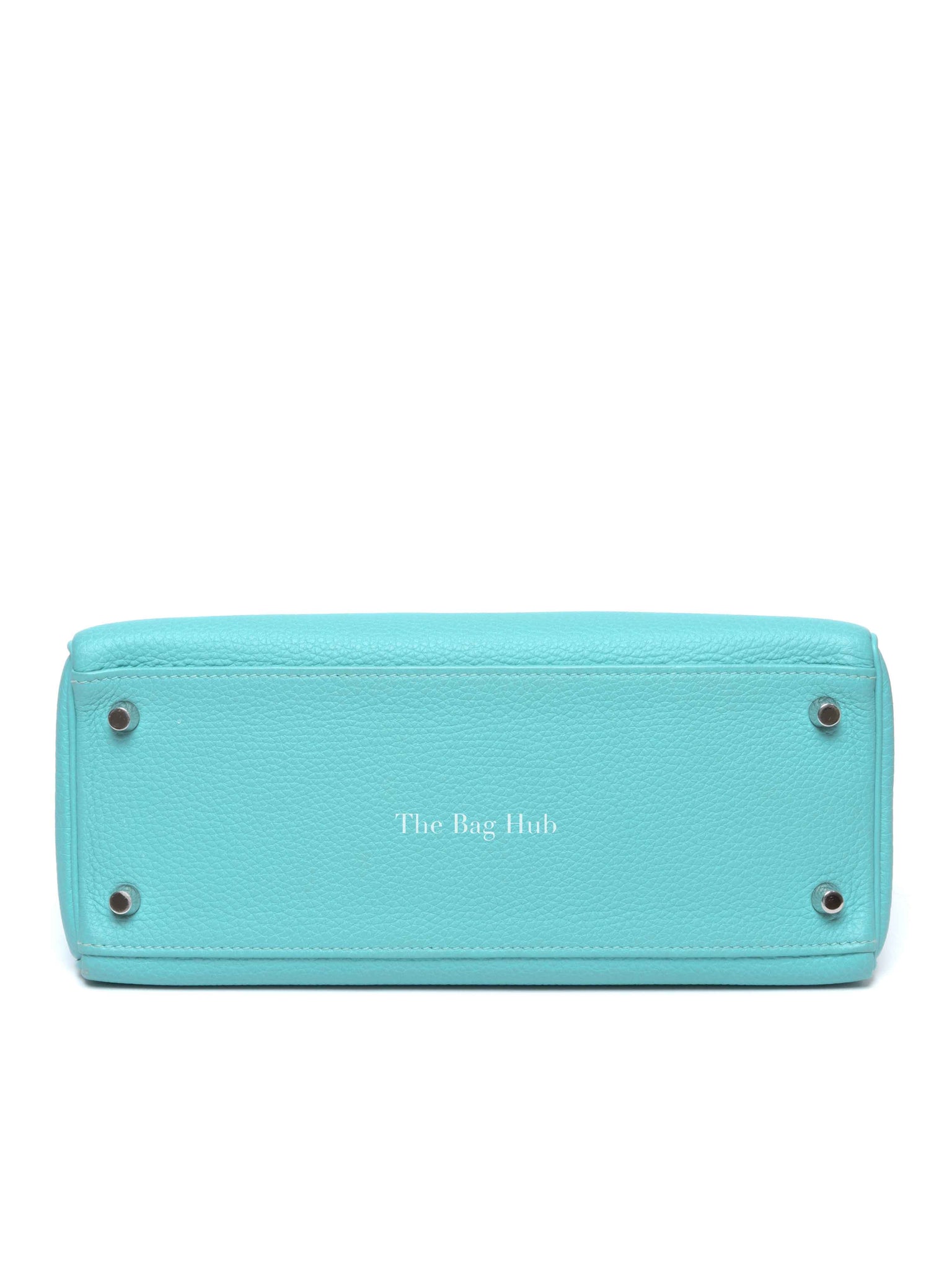 Hermes Tiffany Blue (Blue Atoll) Togo Kelly 28 Handbag PHW