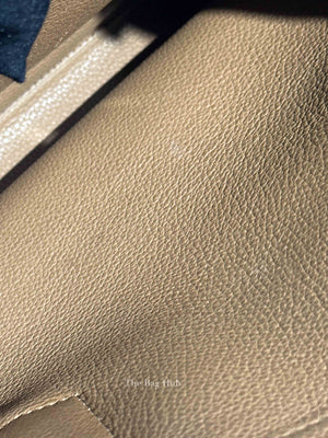 Prada Nero Vitello Daino Double Handle Tote Bag 1BG007 w/o Strap