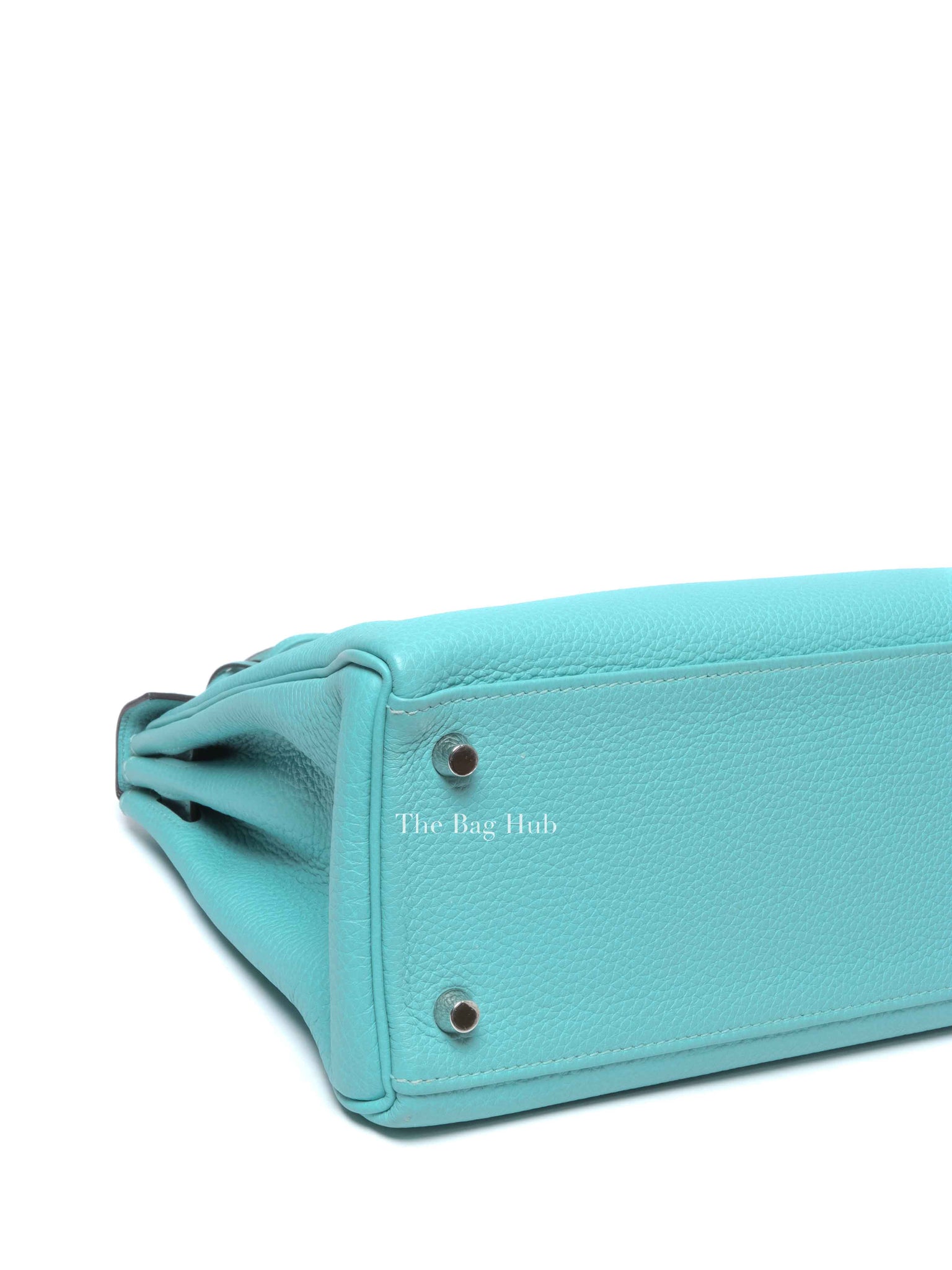 Hermes Tiffany Blue (Blue Atoll) Togo Kelly 28 Handbag PHW