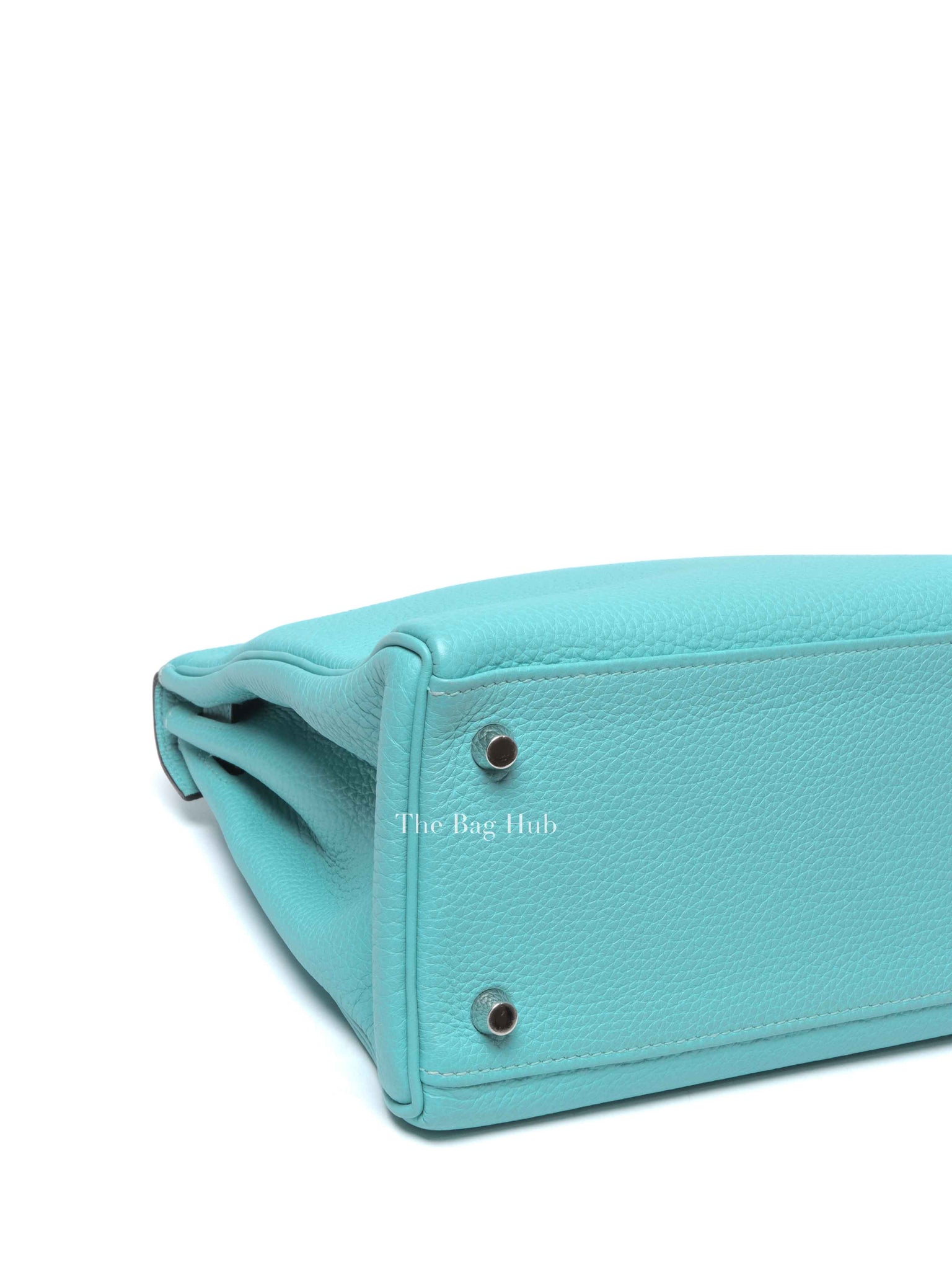 Hermes Tiffany Blue (Blue Atoll) Togo Kelly 28 Handbag PHW