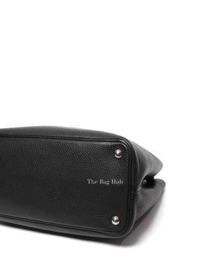 Prada Nero Vitello Daino Double Handle Tote Bag 1BG007 w/o Strap