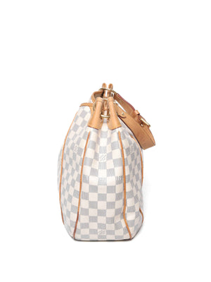 Louis Vuitton Damier Azur Leather Galliera PM Bag