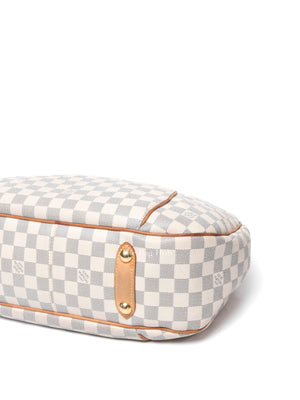 Louis Vuitton Damier Azur Leather Galliera PM Bag