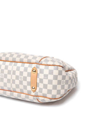 Louis Vuitton Damier Azur Leather Galliera PM Bag