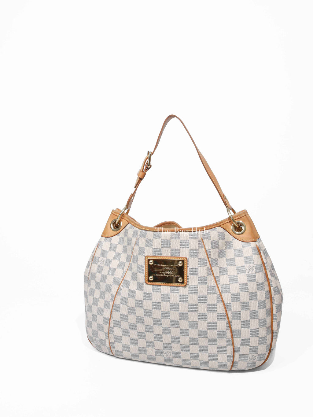Louis Vuitton Damier Azur Leather Galliera PM Bag