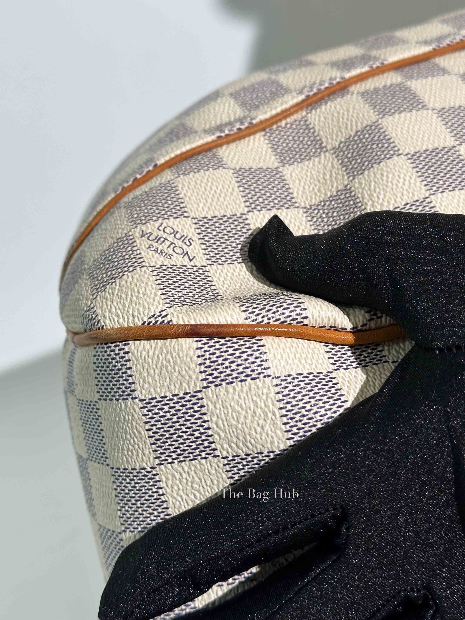 Louis Vuitton Damier Azur Leather Galliera PM Bag