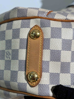 Louis Vuitton Damier Azur Leather Galliera PM Bag