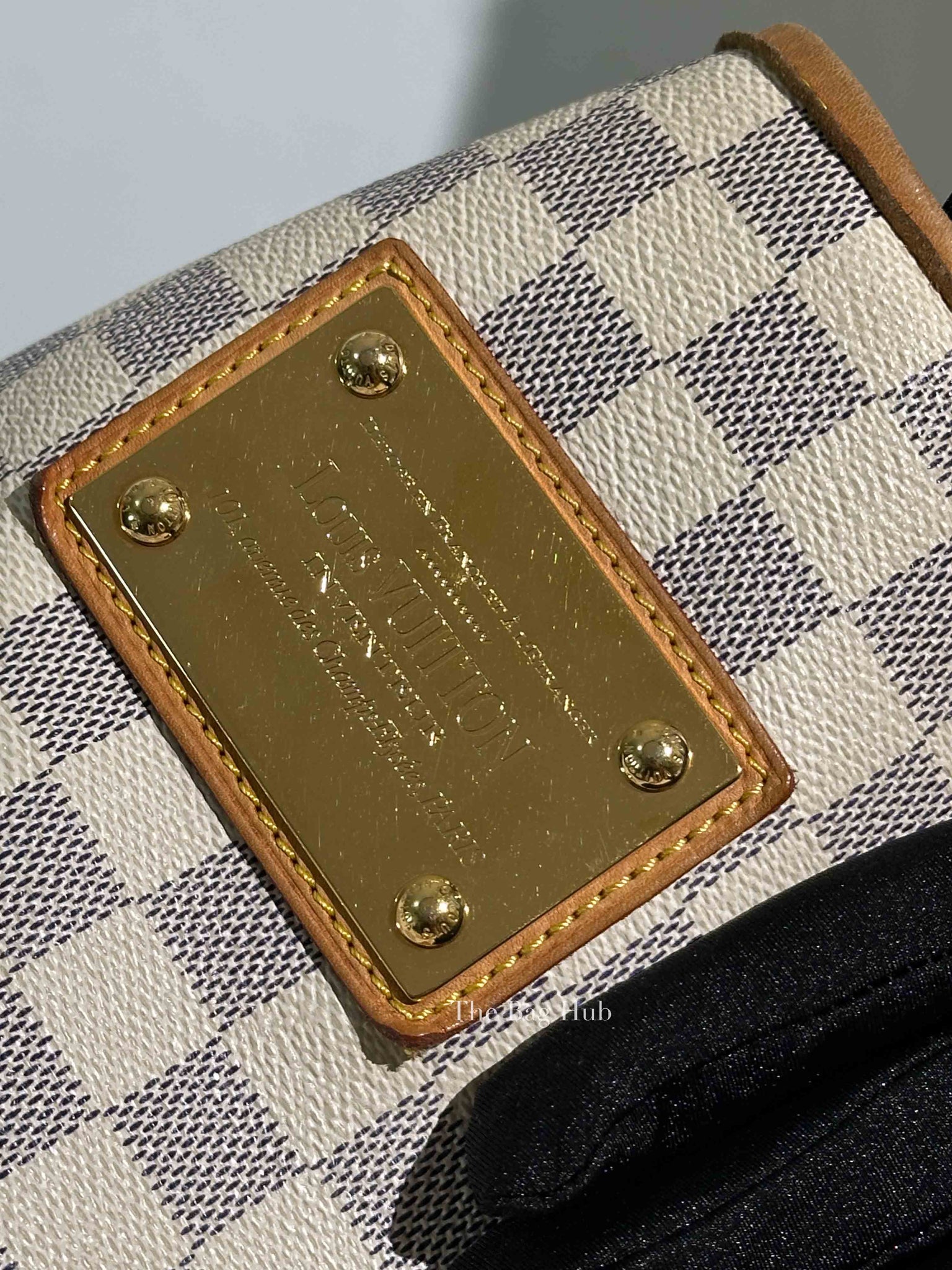 Louis Vuitton Damier Azur Leather Galliera PM Bag