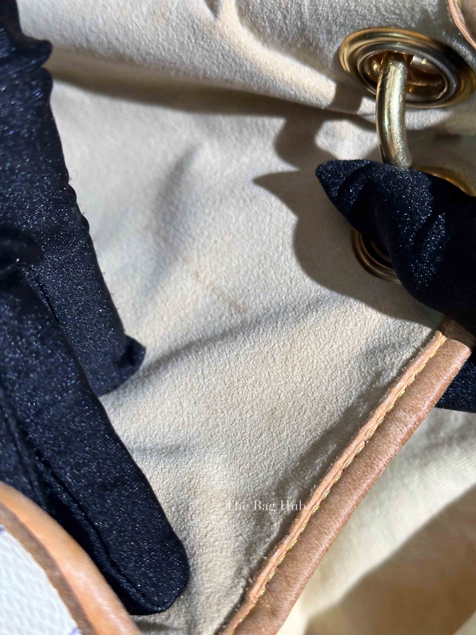 Louis Vuitton Damier Azur Leather Galliera PM Bag