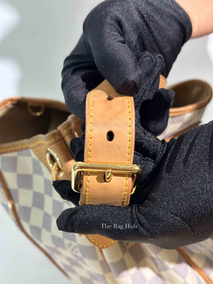 Louis Vuitton Damier Azur Leather Galliera PM Bag