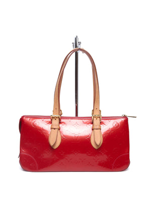 Louis Vuitton Pomme D' Amour Monogram Vernis Rosewood Avenue Bag