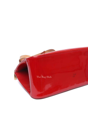 Louis Vuitton Pomme D' Amour Monogram Vernis Rosewood Avenue Bag