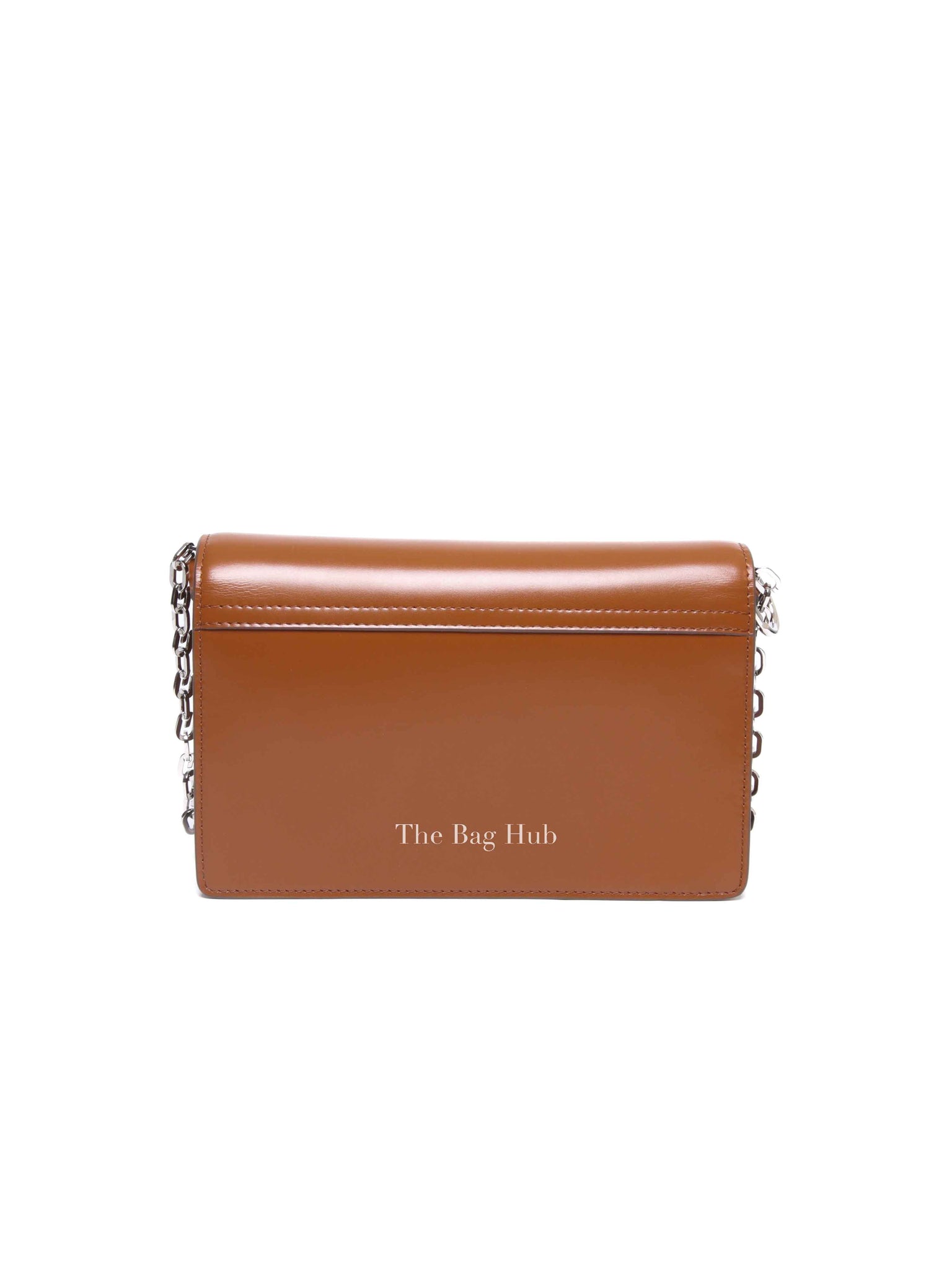 Givenchy Chestnut Calfskin Leather 4G Chain Small Shoulder Bag