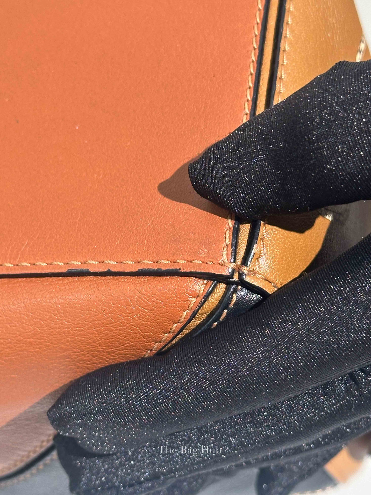 Loewe Tan Multicolor Leather Paula Ibiza Small Puzzle Bag