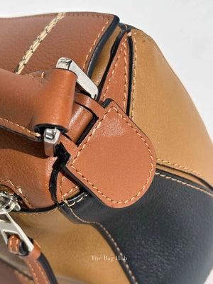 Loewe Tan Multicolor Leather Paula Ibiza Small Puzzle Bag