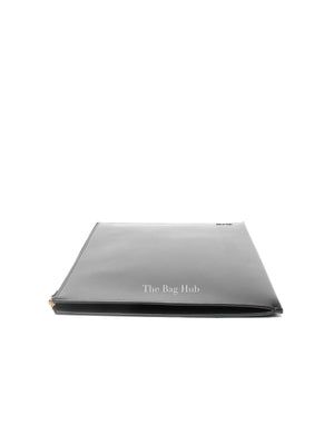 Saint Laurent Black Shiny Calfskin Tiny Monogram Document Holder