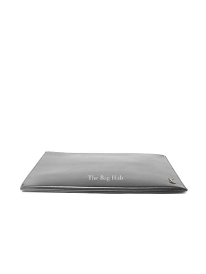 Saint Laurent Black Shiny Calfskin Tiny Monogram Document Holder