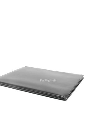 Saint Laurent Black Shiny Calfskin Tiny Monogram Document Holder