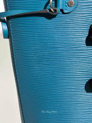 Louis Vuitton Cyan Epi Neverfull MM Bag