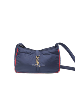 Saint Laurent Rouge Eros Econyl Nylon Le 5 A 7 Atlantis Hobo Bag