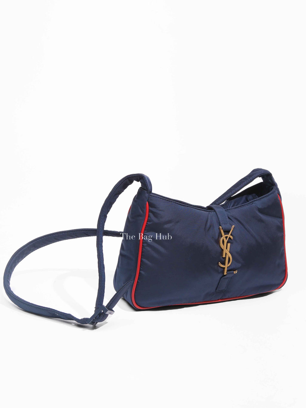 Saint Laurent Rouge Eros Econyl Nylon Le 5 A 7 Atlantis Hobo Bag