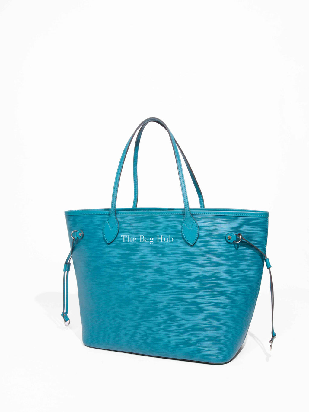 Louis Vuitton Cyan Epi Neverfull MM Bag