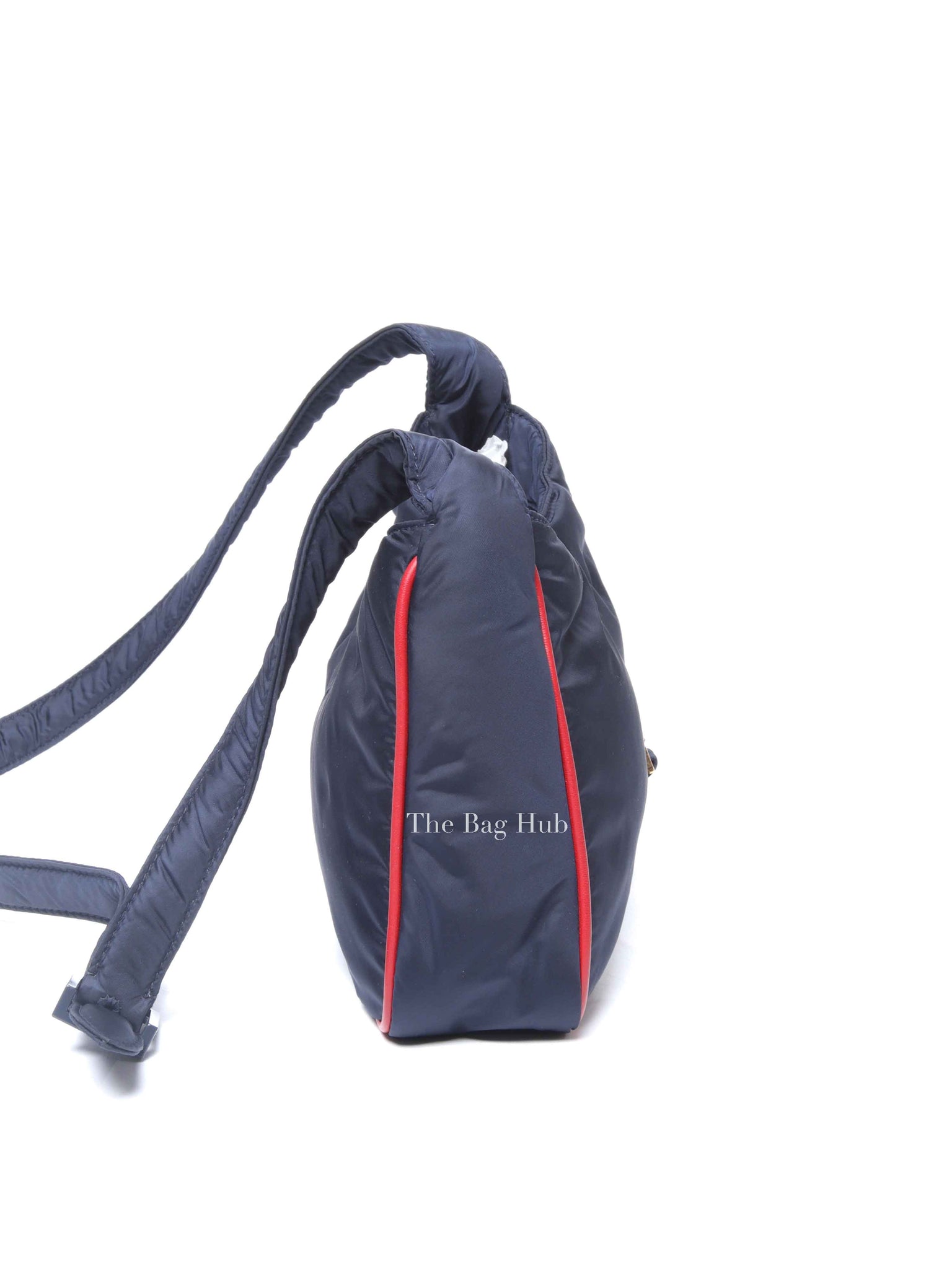 Saint Laurent Rouge Eros Econyl Nylon Le 5 A 7 Atlantis Hobo Bag