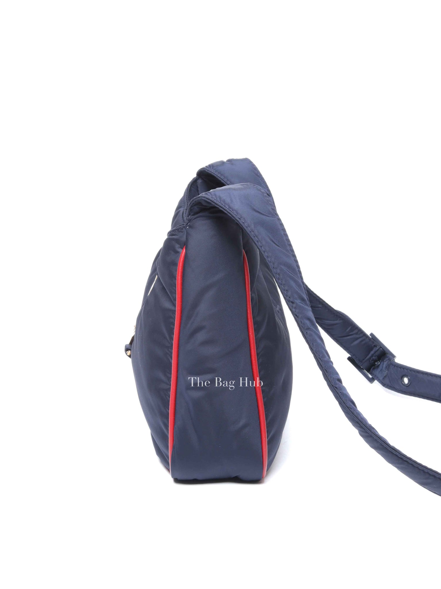 Saint Laurent Rouge Eros Econyl Nylon Le 5 A 7 Atlantis Hobo Bag