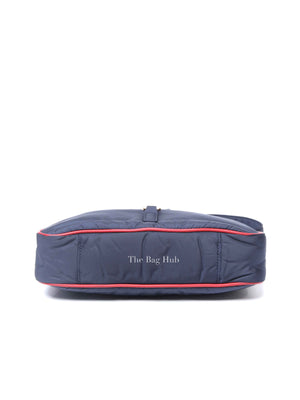 Saint Laurent Rouge Eros Econyl Nylon Le 5 A 7 Atlantis Hobo Bag
