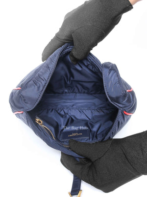 Saint Laurent Rouge Eros Econyl Nylon Le 5 A 7 Atlantis Hobo Bag