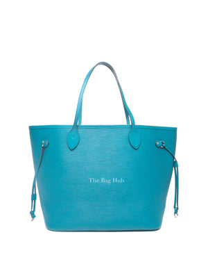 Louis Vuitton Cyan Epi Neverfull MM Bag