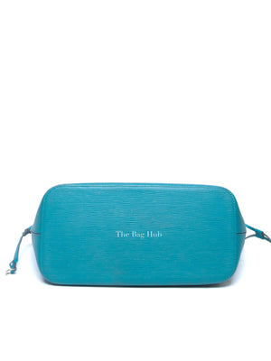 Louis Vuitton Cyan Epi Neverfull MM Bag