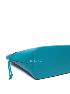 Louis Vuitton Cyan Epi Neverfull MM Bag