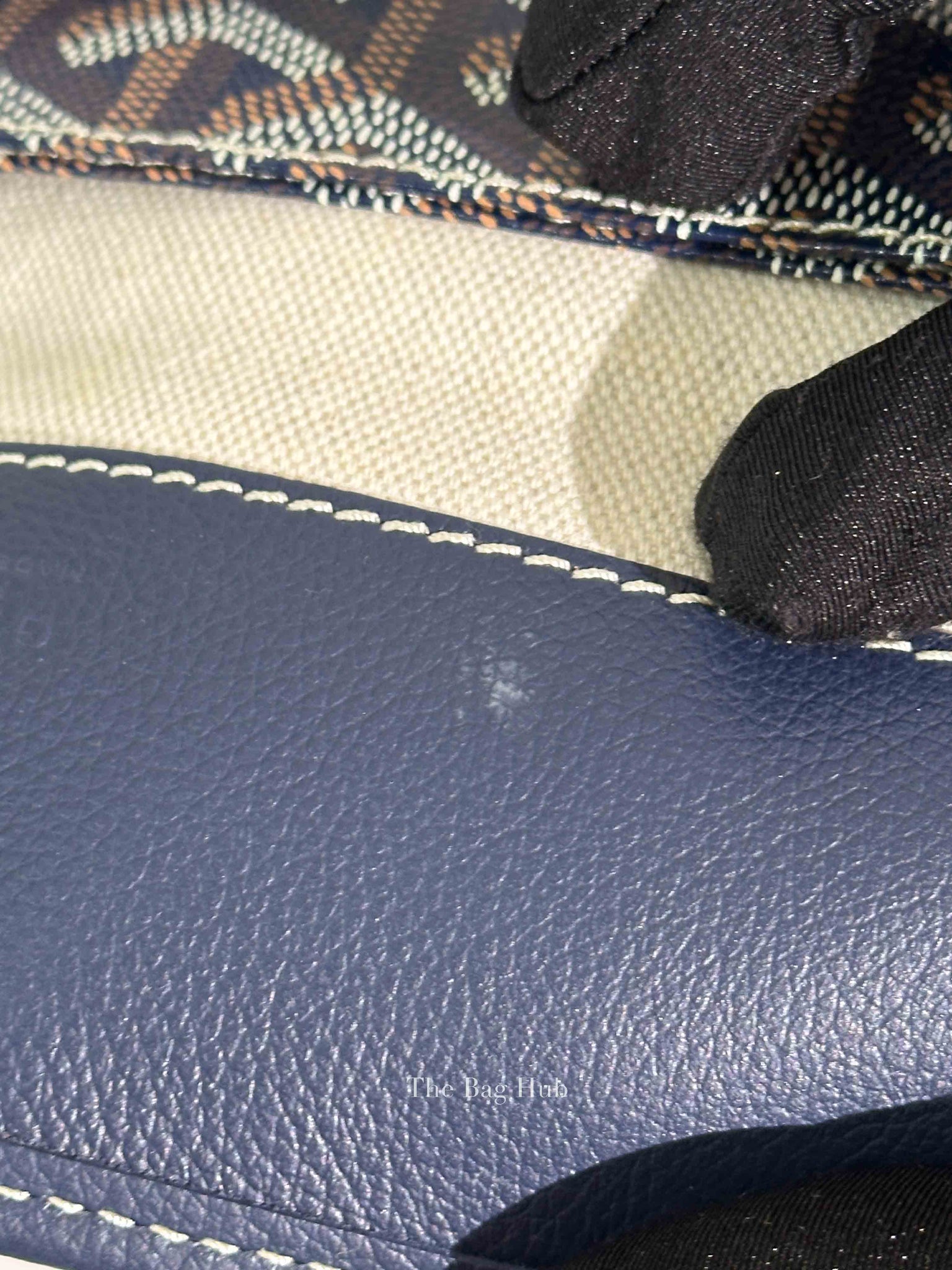 Goyard Bleu Marin St. Louis PM Tote Bag