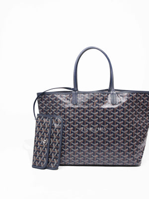 Goyard Bleu Marin St. Louis PM Tote Bag
