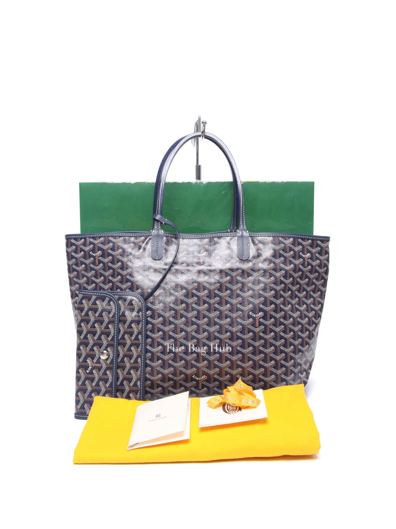Goyard Bleu Marin St. Louis PM Tote Bag