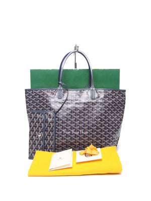 Goyard Bleu Marin St. Louis PM Tote Bag