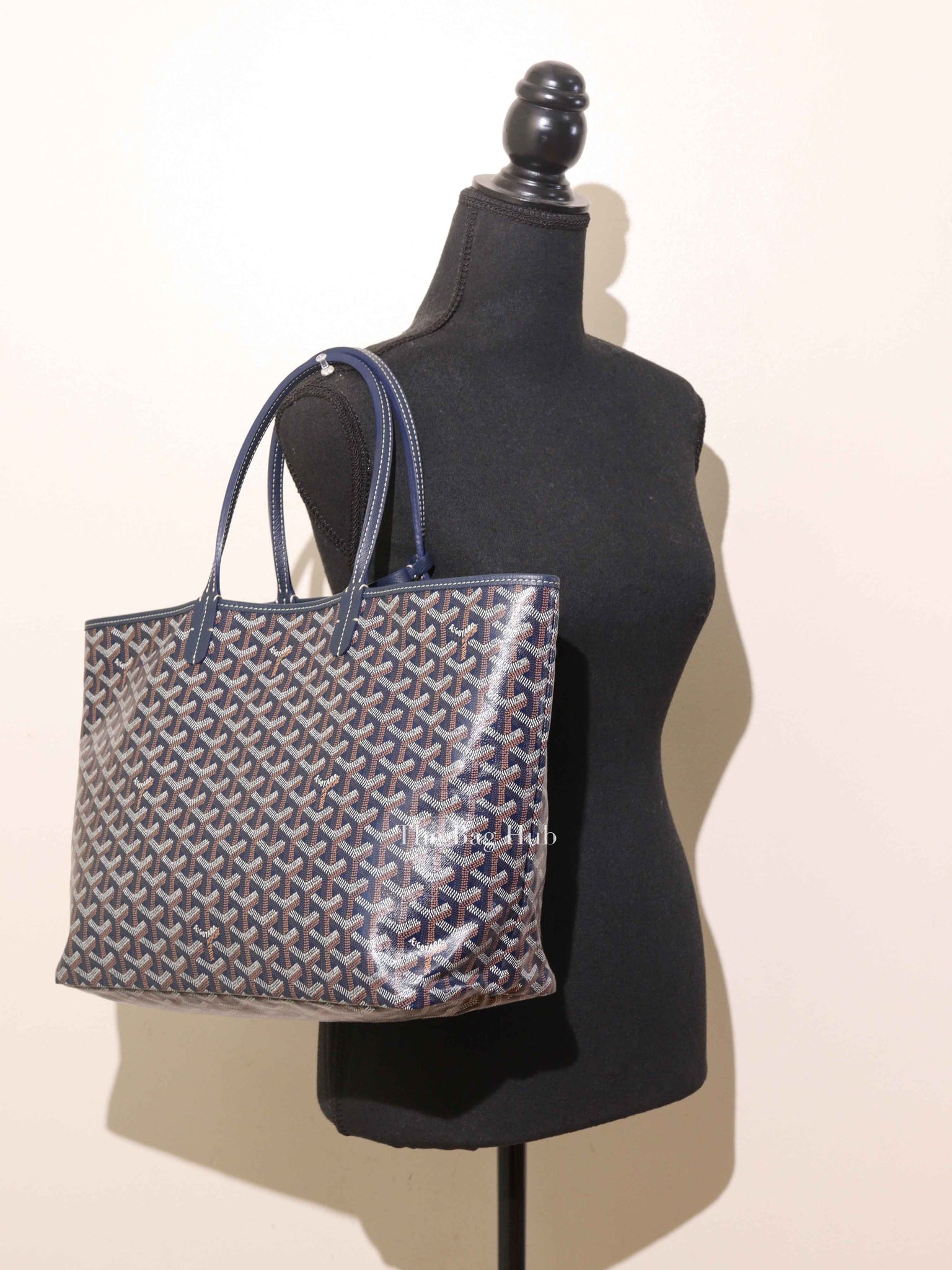 Goyard Bleu Marin St. Louis PM Tote Bag